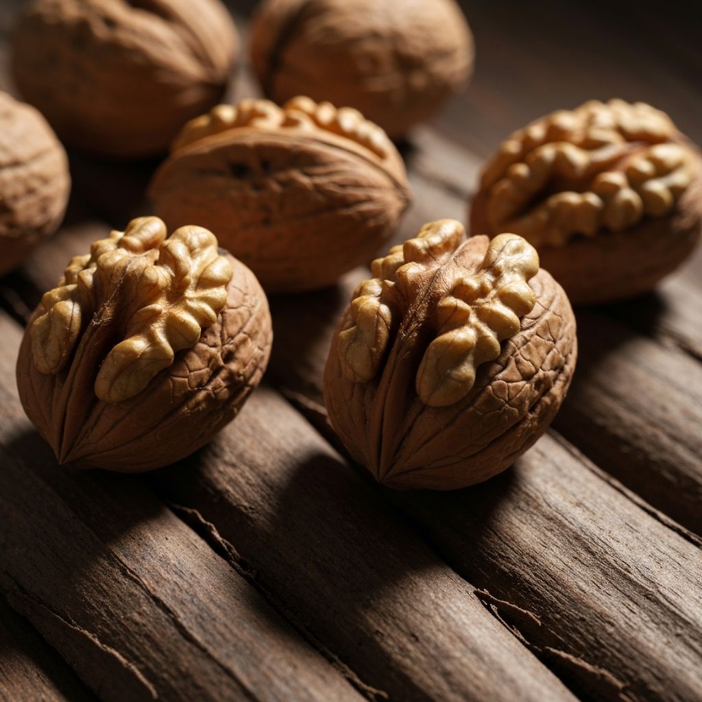 Premium organic walnuts from Yongping, Yunnan